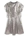 Платье с пайетками Dkny Kids, серый - фото 2