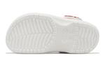 Детские тапочки Crocs Kids, White/Red - фото 4