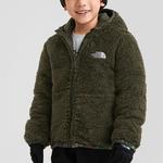 Детские стеганые куртки The North Face, зеленый - фото 4