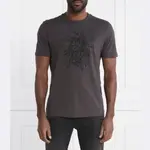 Футболка Dinkerton стандартного кроя Hugo, черный - фото