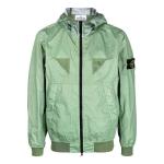 Куртка logo patch puffer jacket 'sage' Stone Island, зеленый - фото