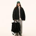 Пуховик Unisex BEETLE TOWN, Абрикосовый Стоячий Воротник - фото 4