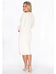 Faina Женское платье кремового цвета - фото 4