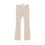 Брюки Ottolinger Deconstructed Flared Chino Pants Beige, коричневый - фото