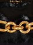 Balmain сумка на плечо Sync среднего размера, черный - фото 6