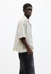 Рубашка RUSTIC STRIPED PULL&BEAR, белый - фото 4