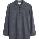 COS Женская поло серый - фото