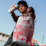 SPRAYGROUND PVC рюкзак Regular Unisex Raw White - фото 9