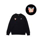 Чёрная толстовка Nike мужская - фото 3