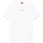 Футболка Oval D Logo Crewneck DIESEL, белый - фото 3
