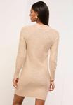 Платье Lipsy Shift dress, Neutral/Beige - фото 2