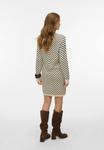 Платье Vero Moda VMCAPRICORN KURZES, Birch/Mottled Beige - фото 3