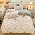 LUOLAI HOME Комплект постельного белья, 150 см, 4 предмета - фото 4