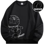 Толстовка унисекс Doraemon, черный - фото 13