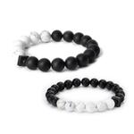 FOUNDIN Белый бирюзовый браслет унисекс - фото 8