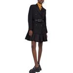 Женское платье Prada с длинными рукавами, черный - фото 5