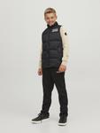 Жилет JJETOBY BODYWARMER COLLAR Jack & Jones Junior, черный - фото 5