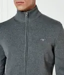 Свитер Regular fit Gant, серый - фото 4