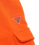 Шорты детские Guess Active с накладными карманами, оранжевый - фото 3