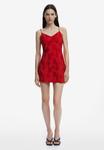 Платье Desigual BEADED, Red/Black - фото 3