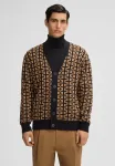 Кардиган Strellson, Braun/Schwarz Gemustert - фото