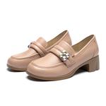 Лоферы женские Zhr, бежевый - фото 10