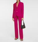 Пиджак из смесовой шерсти Versace, Fuxia - фото 2