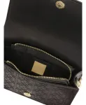 Сумочка Monogram с поясом и цепочкой Kazar, черный - фото 4