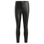 Брюки Vila Barb Coated 7/8 High Waist, черный - фото 3