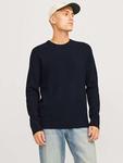 Пуловер Jack & Jones Pullover, темно-синий - фото