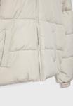 Зимняя куртка PUFFER Stradivarius, бежевый - фото 7