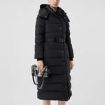 Burberry Женский пуховик, цвет Black - фото 4