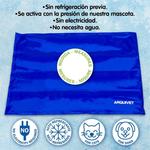 Охлаждающий коврик Arquivet для собак и кошек 40х50см Arquivet, цвет синий - фото 3