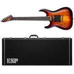 Электрогитара ESP LTD Stephen Carpenter SC-20 LH 3-Tone Burst Left-Handed Electric Guitar + Hard Case - фото