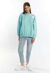 Толстовка myMo MIT APPLIKATION, Aqua/Mint - фото 2