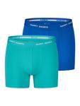 Боксеры Happy Shorts, Turquoise/Cobalt Blue - фото