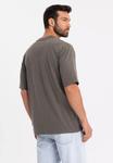 Футболка Ombre Basic T-shirt, Dark Olive/Olive - фото 3