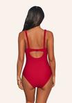 Купальник Cupshe EYELET BACKLESS, Red - фото 3