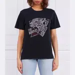 Футболка современного кроя The Kooples, черный - фото