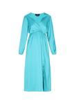 Faina Платье в бирюзовом цвете - фото
