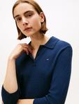 Вязаное платье TOMMY HILFIGER, Dark blue - фото 4
