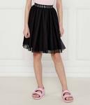 Юбка детская Guess сетчатая, черный - фото