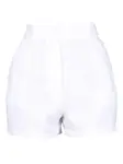 Шорты с плиссированными карманами ASPESI, белый - фото