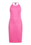 Вязаное платье ebeeza, розовый - фото
