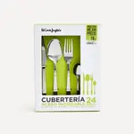 Столовые приборы из 24 предметов. - El Corte Inglés, сталь - фото 8