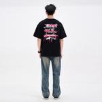 Футболка унисекс Cotton, темно-синий - фото 3