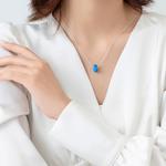 Pandora Серебряное колье 925 пробы для женщин Blue - фото 8