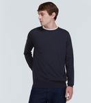 Свитер из натуральной шерсти Loro Piana, синий - фото 3