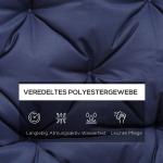 Подушка на стул Outsunny синий, 150/8/98 см - фото 4