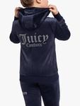 Детская худи с молнией и стразами Juicy Couture, Night Sky - фото 4